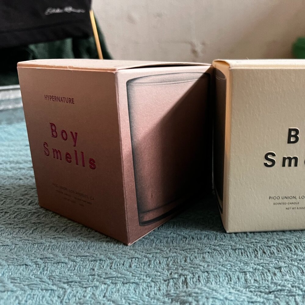 Boy Smell Candle - FLEURSHADOW